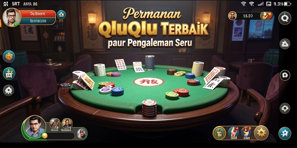 Screenshot utama 5RT menunjukkan gameplay QiuQiu yang seru dan menantang.