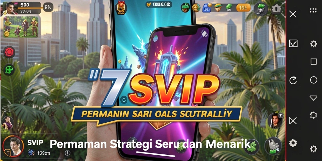 Screenshot gameplay 7SVIP menampilkan aksi strategi yang mendebarkan.