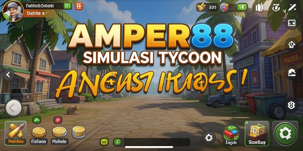 Tangkapan layar gameplay Tycoon yang intens dan menantang.