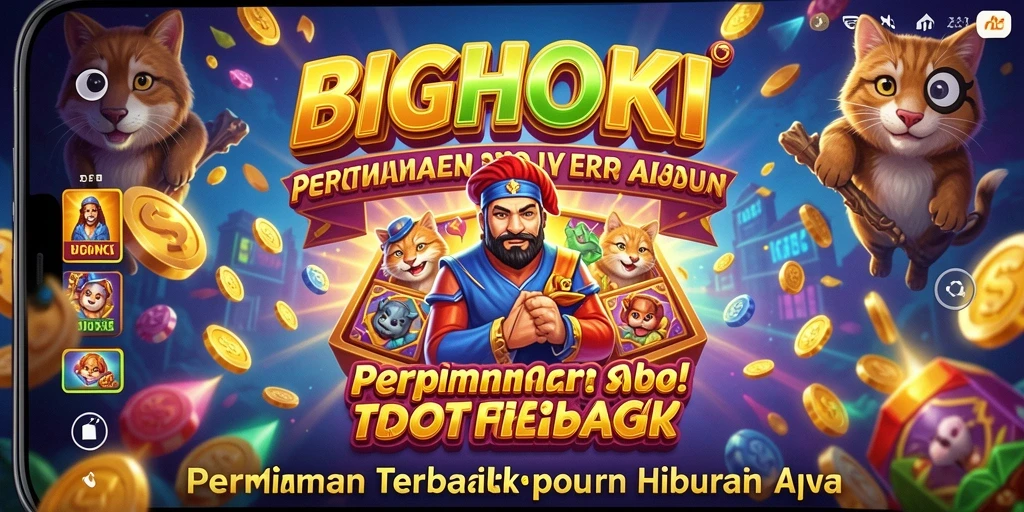 Screenshot permainan BIGHOKI menampilkan pengalaman Slot yang seru.