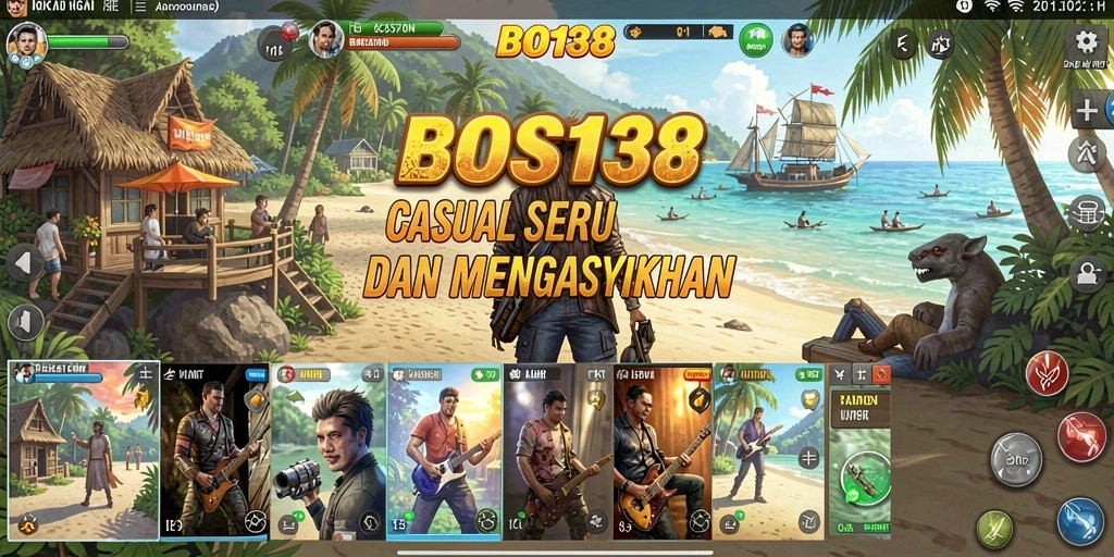Tampilan seru dari gameplay BOS138 yang menghibur.