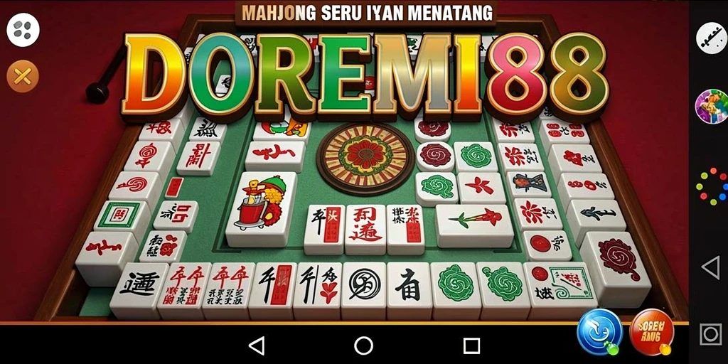 Tampilan gameplay DOREMI88 yang seru dalam Mahjong.