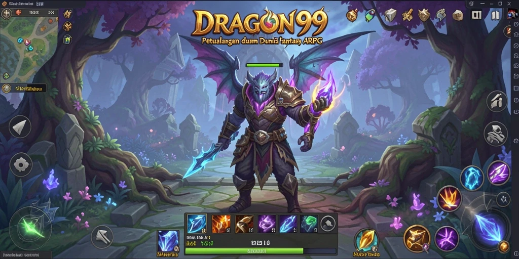 Gameplay seru dengan aksi petualangan di dunia fantasi