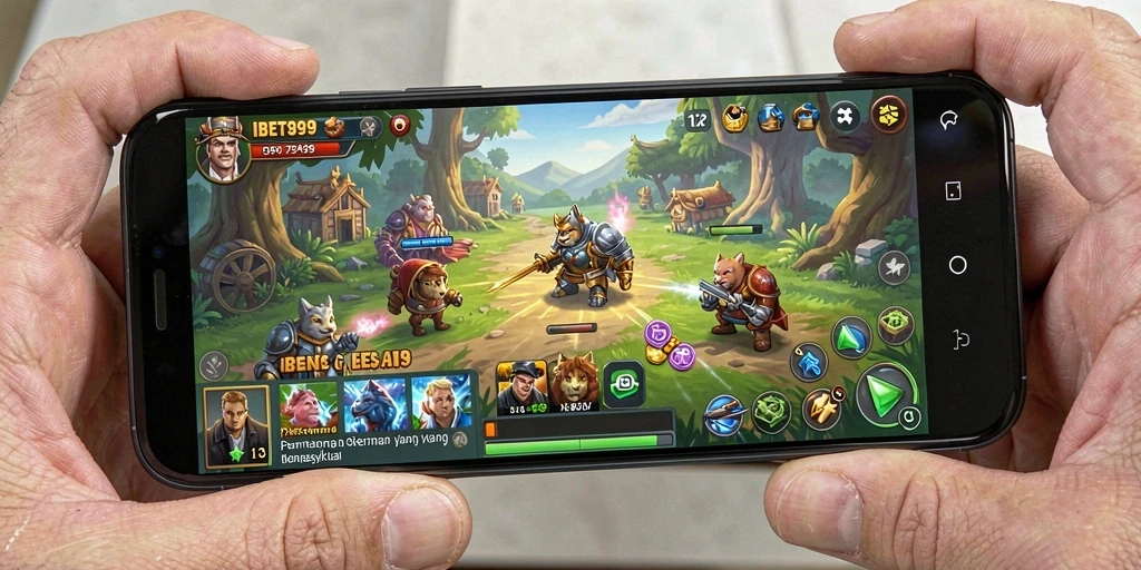 Tampilan gameplay IBET899 yang mengasyikkan dan penuh warna.