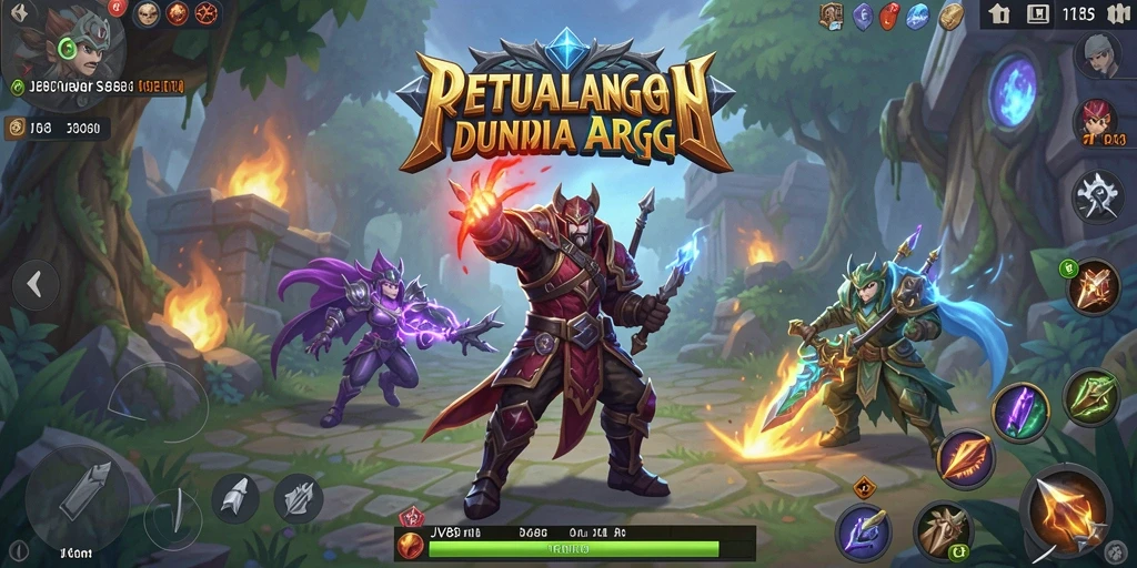 Screenshot gameplay JV88 yang menarik dan mendebarkan.