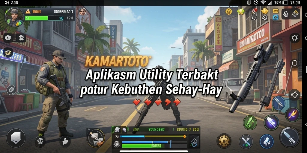 Tampilan antarmuka KAMARTOTO yang modern dan fungsional.