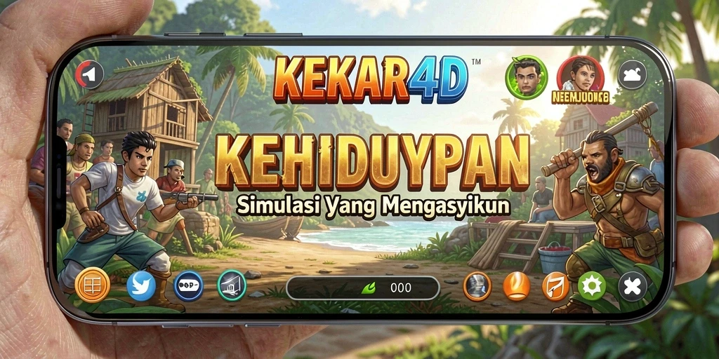 Tangkapan layar utama yang menunjukkan keseruan gameplay simulasi.