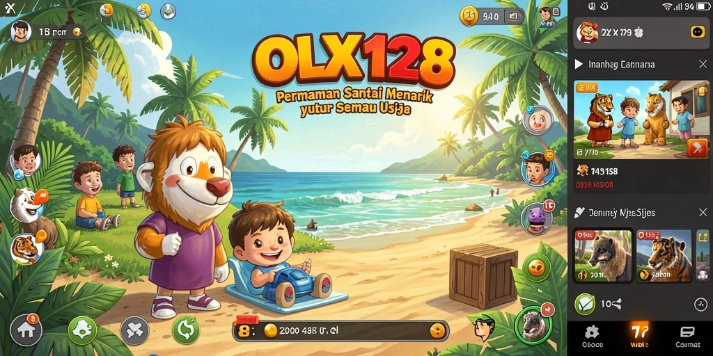 Screenshot OLX128 menampilkan gameplay seru dan menyenangkan dalam genre Casual.