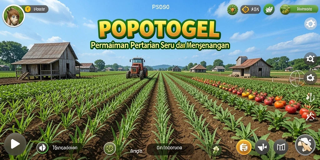 Gameplay seru dan interaktif di dunia pertanian yang indah.