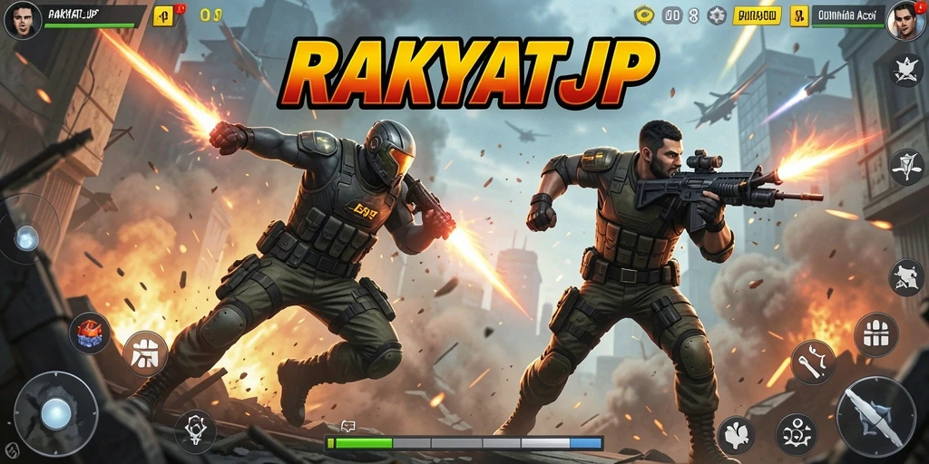 Tampilan menarik dari gameplay RAKYATJP yang penuh aksi.