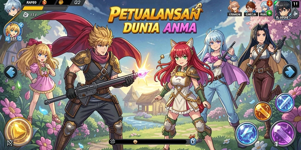 Gameplay seru dan grafis menakjubkan di RAP89.