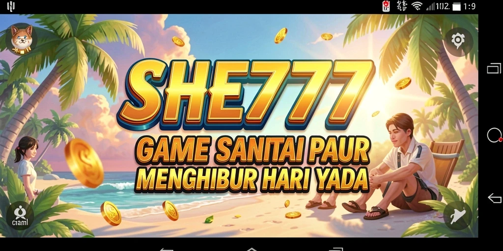 Tampilan gameplay <strong>SHE777</strong> yang menarik dan penuh warna.