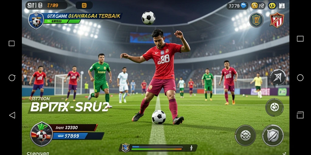 Tampilan aksi mendebarkan dalam gameplay ST789 yang penuh warna.