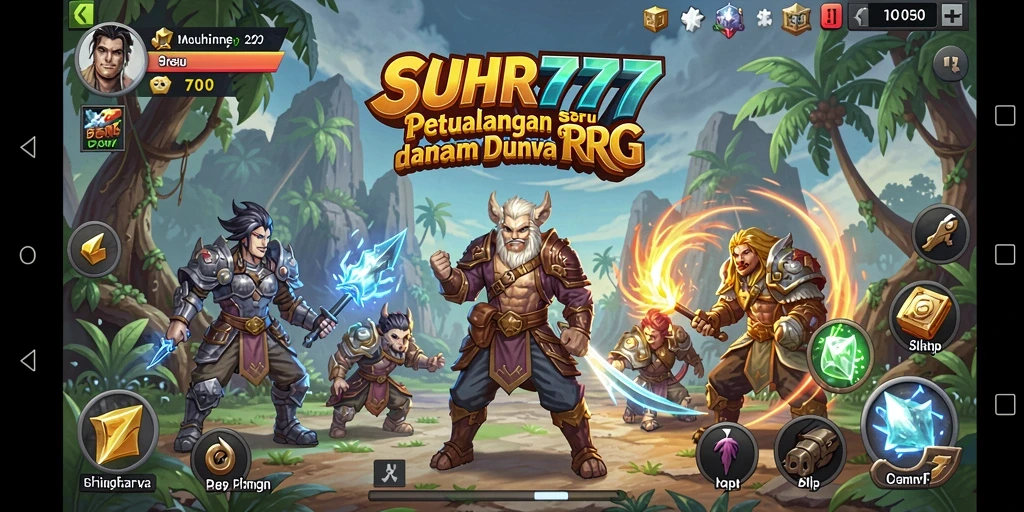 Tampilan epik gameplay SUHU777 yang mendebarkan.