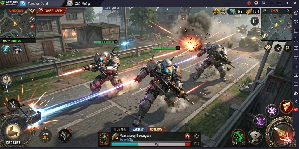 Tampilan menarik dari gameplay SLG X88 yang mendebarkan.
